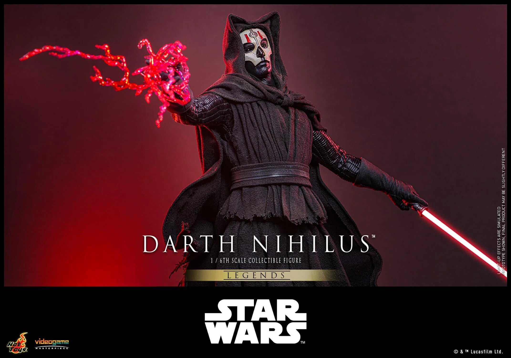 PRE-ORDER Hot Toys Star Wars Darth Nihilus 1/6 Scale Collectible Figure