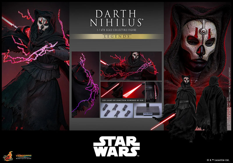 PRE-ORDER Hot Toys Star Wars Darth Nihilus 1/6 Scale Collectible Figure