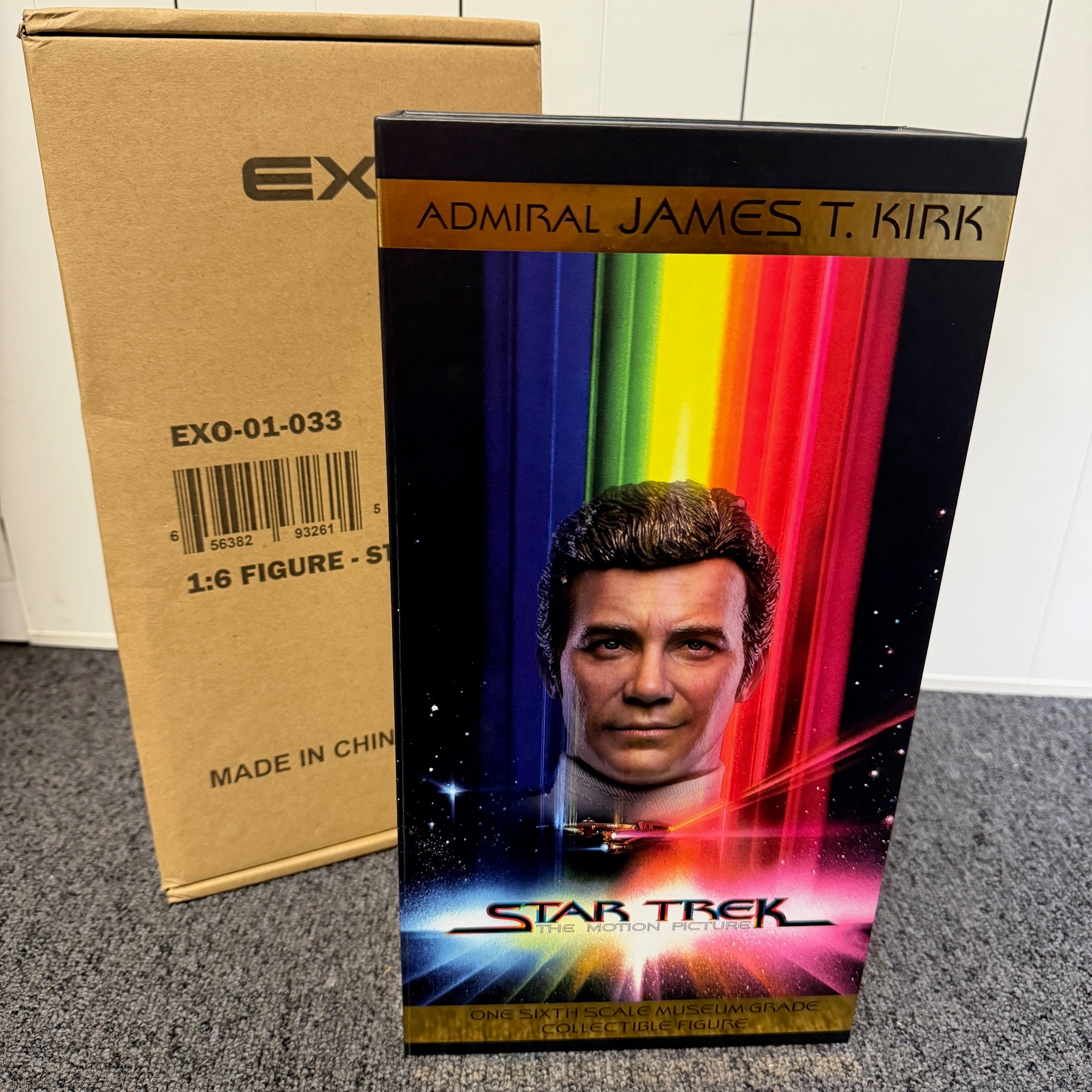 EXO 6 Star Trek The Motion Picture Admiral James T Kirk 1/6 Scale Collectible Figure