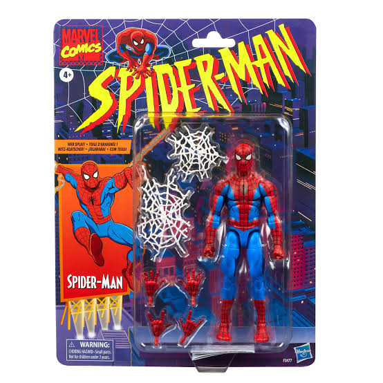 Marvel Legends Retro Spider-Man Web Splatt