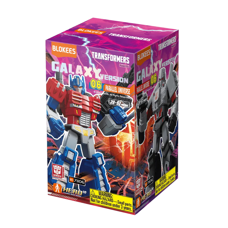 Transformers Blokees Galaxy Version 06 (Parallel Universe) BOX OF 9 FIGURES