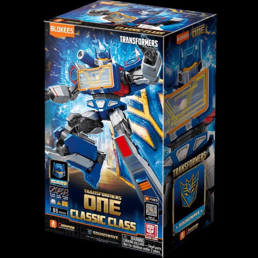 Transformers Blokees Classic Class TFOne Soundwave