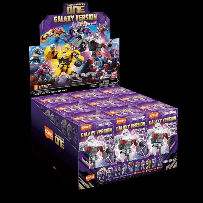 Transformers Blokees Galaxy Version 07 (TFOne) One Wave 2 SEALED BOX OF 9