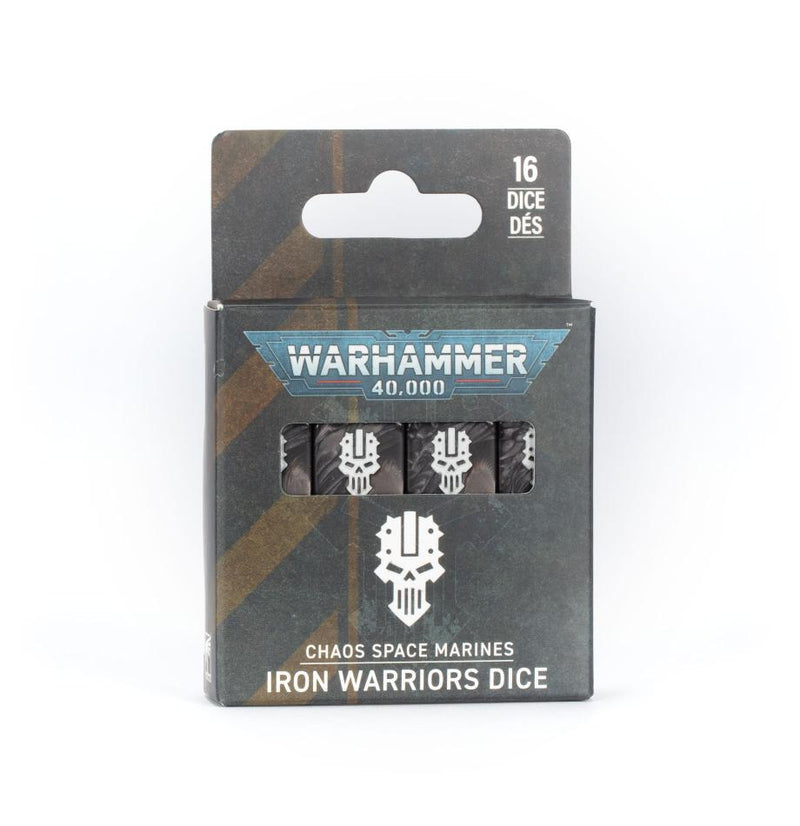 Warhammer 40,000 Chaos Space Marines Iron Warriors Dice