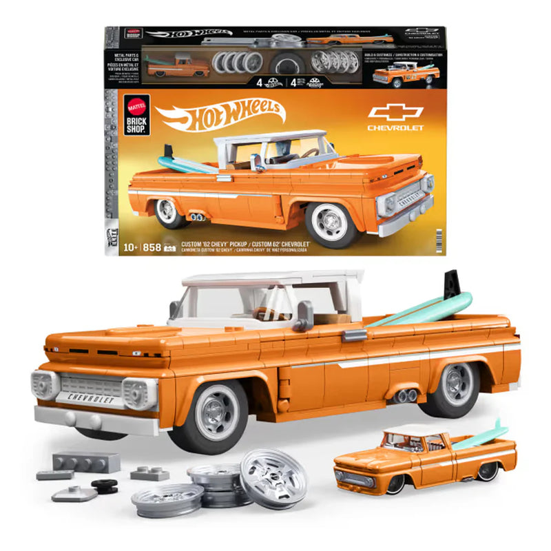 Hot Wheels Mattel Brick Shop Elite '62 Chevy Pickup