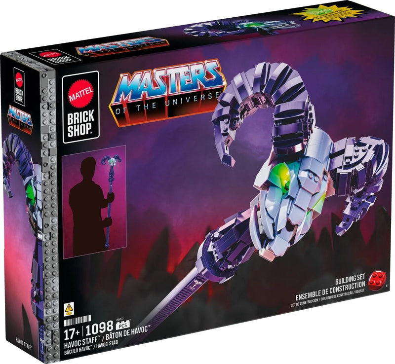 Masters of the Universe Brick Shop Skeletor's Havoc Staff