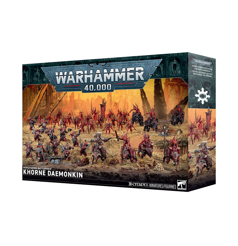 Warhammer 40,000 World Eaters Battleforce Khorne Daemonkin