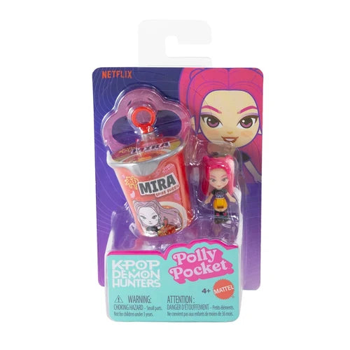 Polly Pocket Kpop Demon Hunters Tiny Capsule Assortment ONE RANDOM FIGURE SUPPLIED