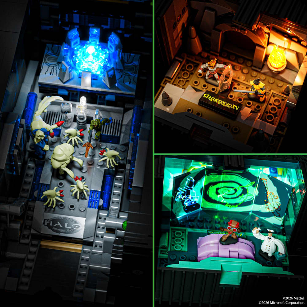 PRE-ORDER Brick Shop Microsoft X-Box Building Set