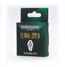 Warhammer 40,000 Necrons Dice