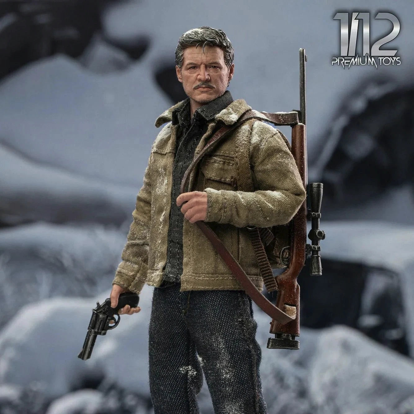 Premium Toys The Guardian Joel The Last of Us Pedro Pascal 1/12 Scale Collectible Figure