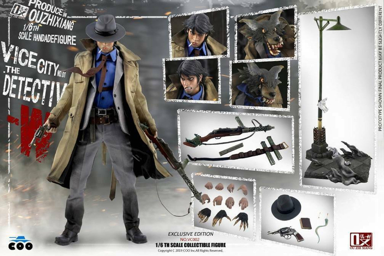 Coomodel x Ouzhixiang Vice City Detective W VC002 1/6 Scale Collectible Figure