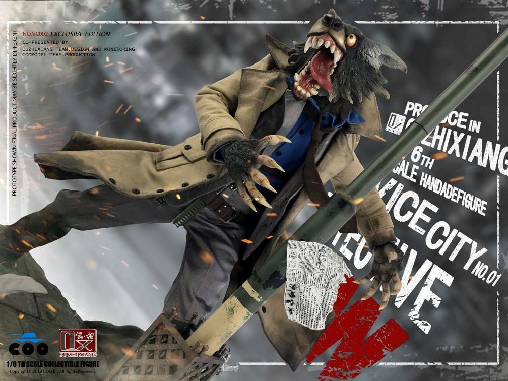 Coomodel x Ouzhixiang Vice City Detective W VC002 1/6 Scale Collectible Figure