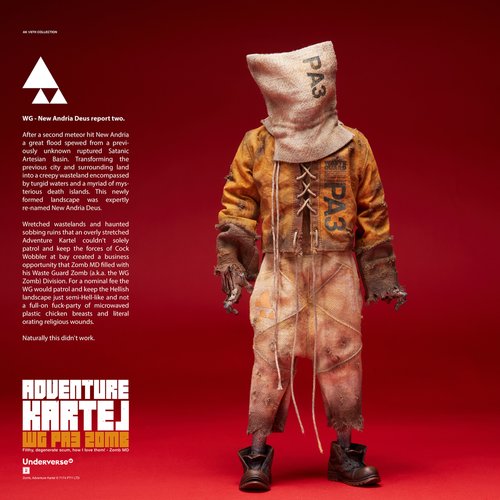 Ashley Wood Underverse Adventure Kartel Waste Guard WG PA3 Zomb 1/6 Scale Collectible Figure