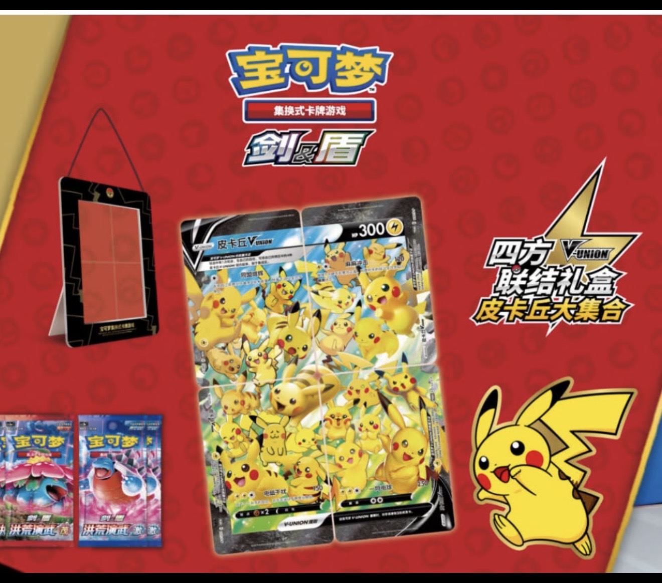 Pokémon TCG Chinese Pikachu V Union Gift Set