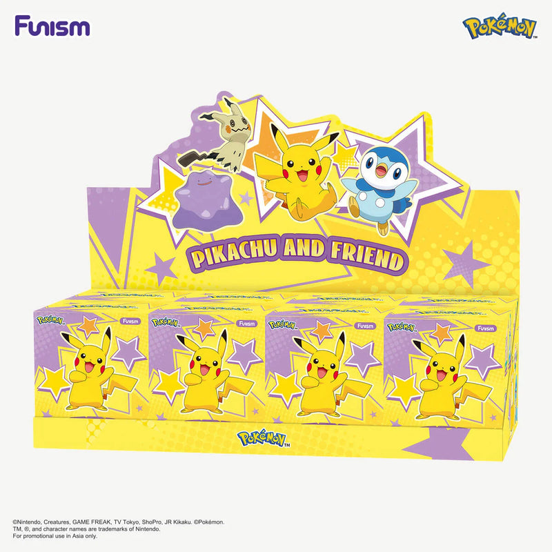 Funism Pokemon Pikachu and Friend Blind Box Figures ONE RANDOM BLIND BOX SUPPLIED