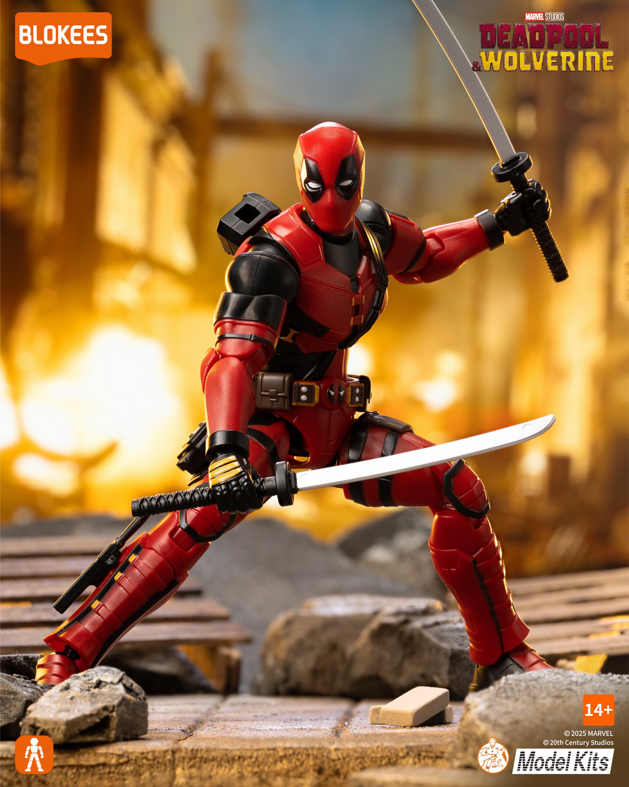 PRE-ORDER Marvel Deadpool & Wolverine Deadpool Champion Class CC04 Model Kit