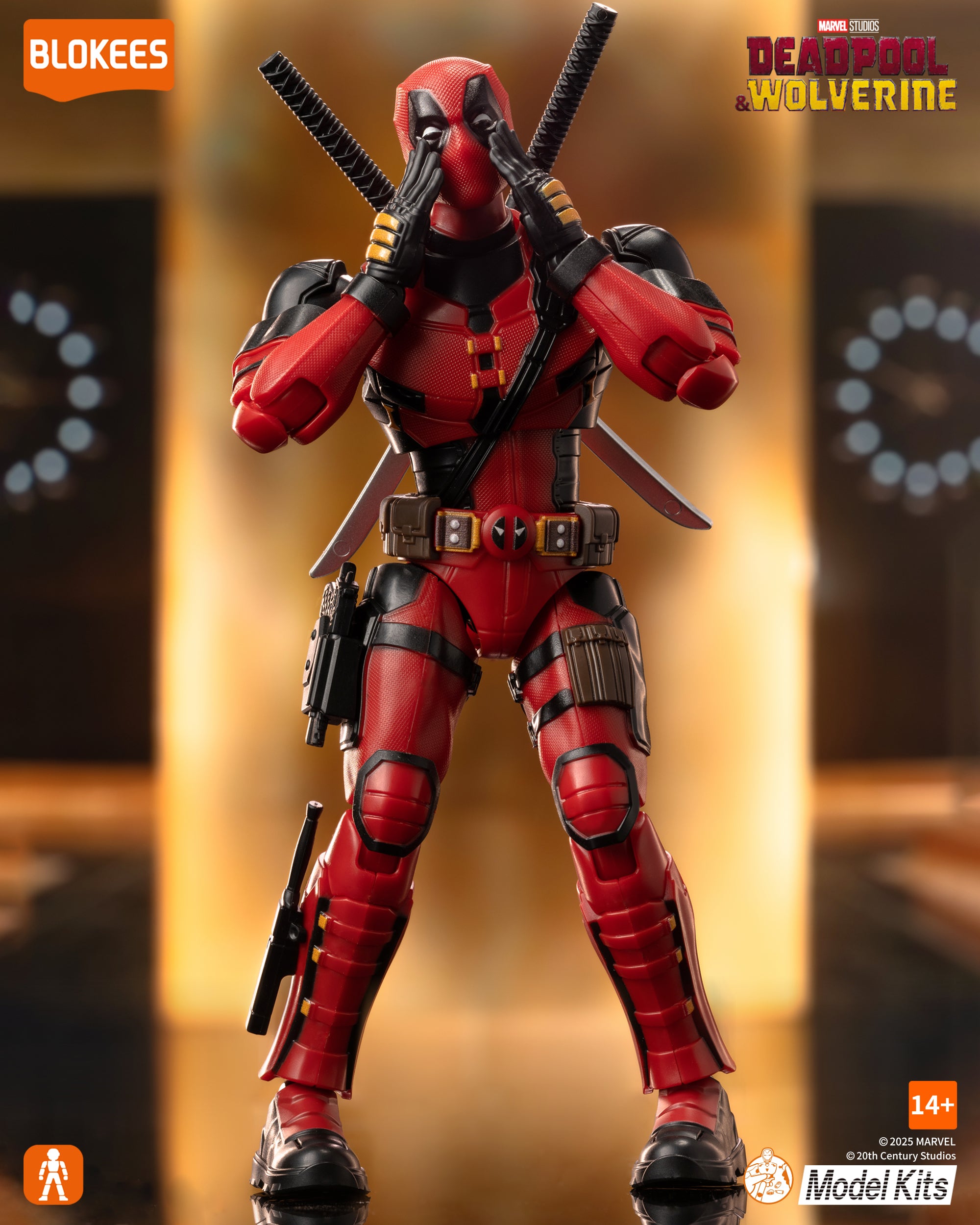 PRE-ORDER Marvel Deadpool & Wolverine Deadpool Champion Class CC04 Model Kit
