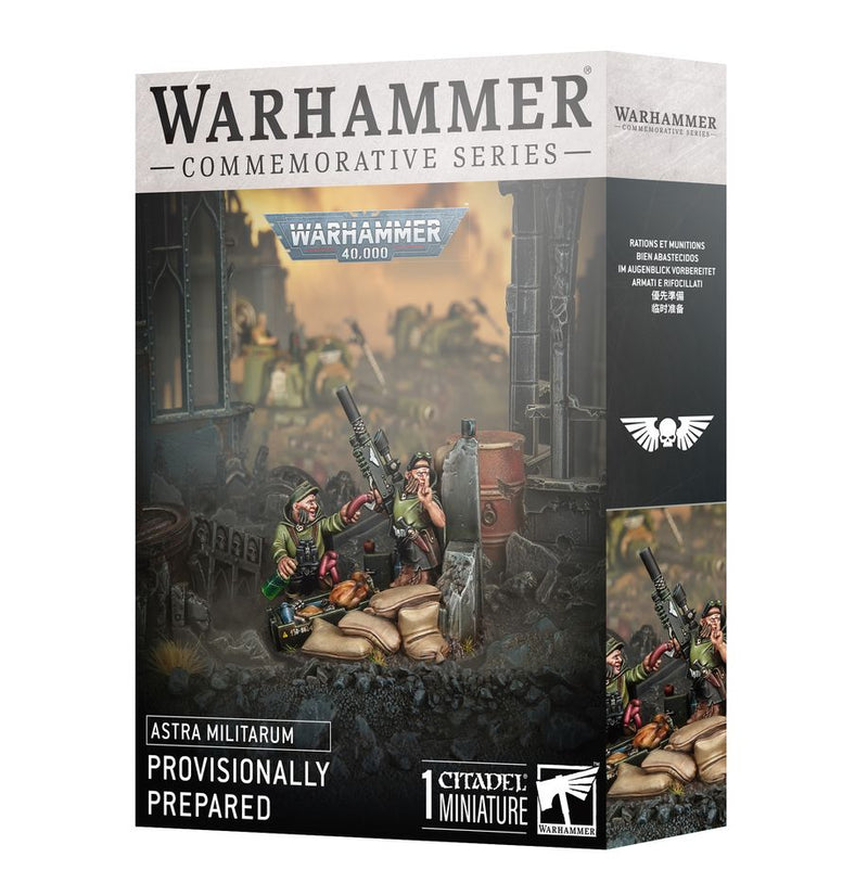Warhammer 40,000 Commemorative Series Astra Militarum Provisionally Prepared