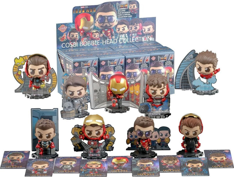 Hot Toys Cosbi Iron Man Sealed Box Of 8