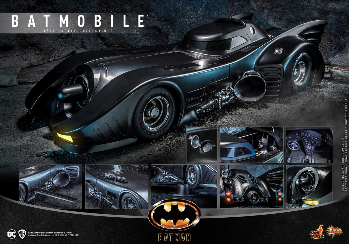 Hot Toys MMS694 1989 Batman Batmobile 1/6 Scale Collectible Model