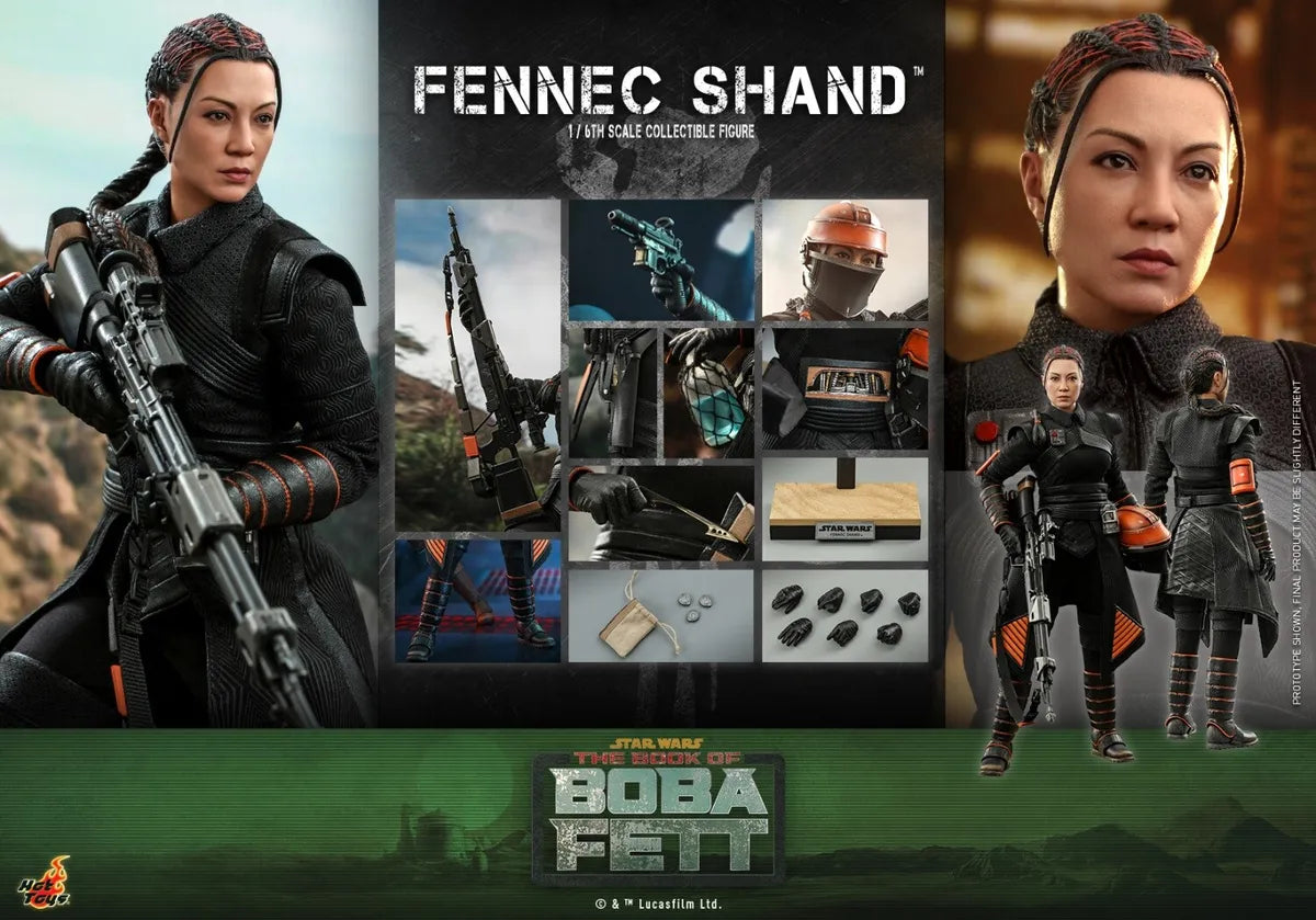 Hot Toys The Book of Boba Fett Fennec Shand 1/6 Scale Collectible Figure