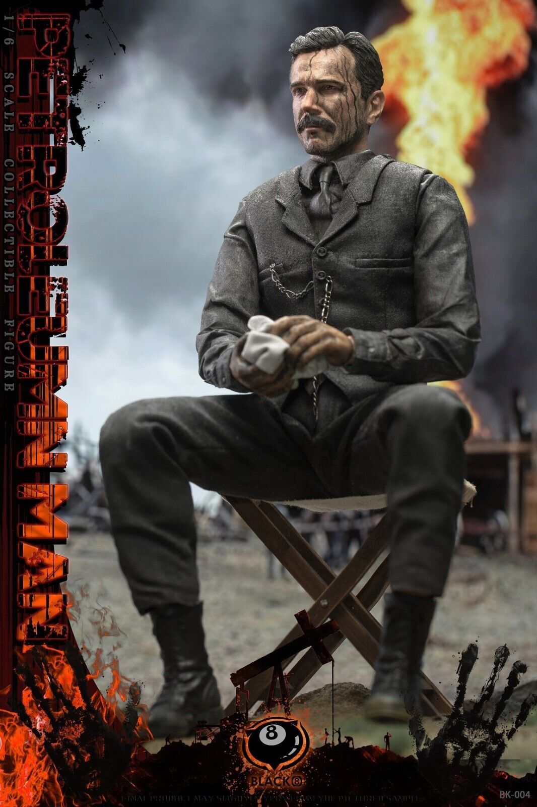 Black 8 Studios Petroleum Man Daniel There Will Be Blood 1/6 Scale Collectible Figure