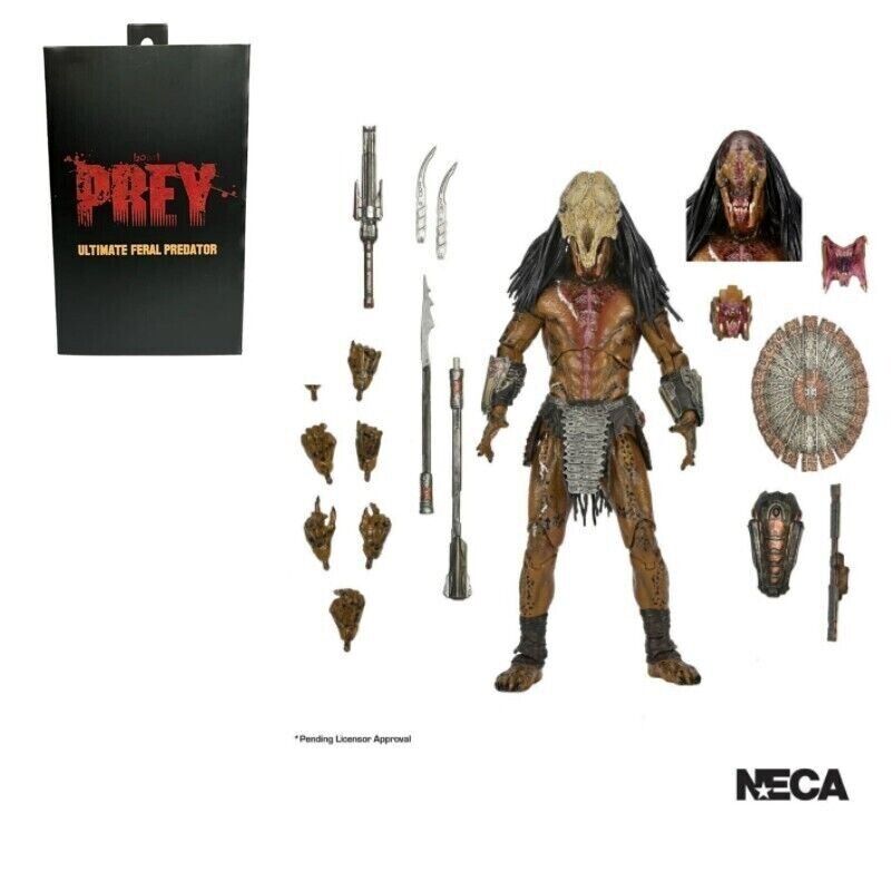 Neca Prey Ultimate Feral Predator 7" Figure