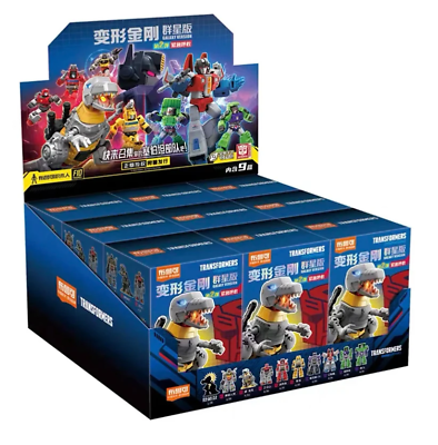 Transformers Blokees Galaxy Version 02 SOS BOX OF 9 FIGURES