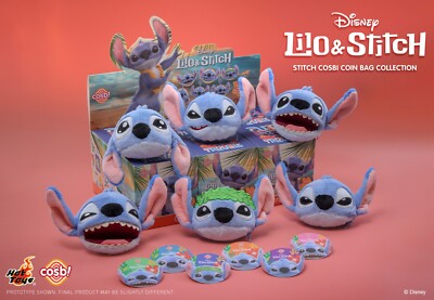 Hot Toys Cosbi Stitch Coin Bag Collection Blind Box RANDOM SINGLE BLIND BOX