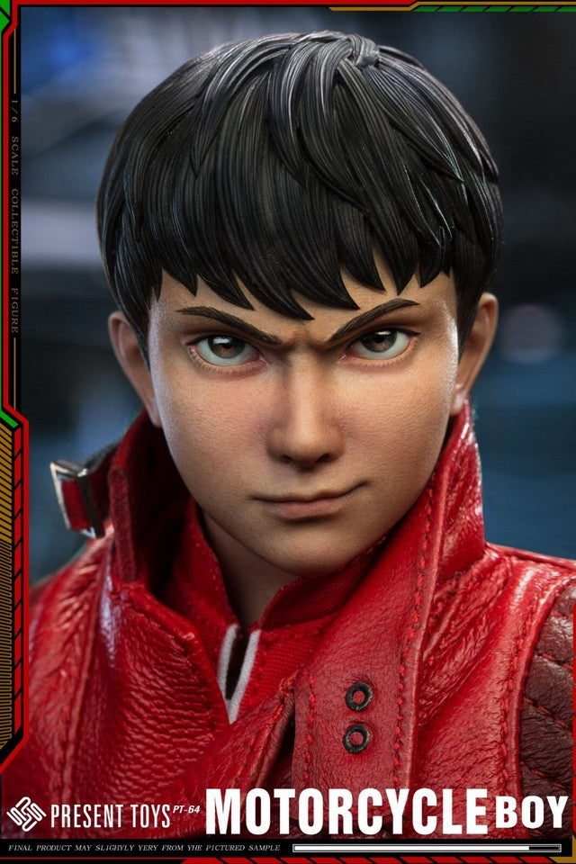 Present Toys Motorcycle Boy Akira Kaneda 1/6 Scale Collectible Figure