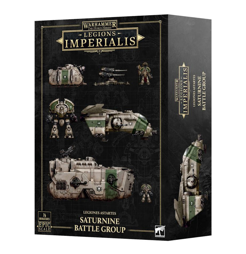 Warhammer The Horus Heresy Legiones Imperialis Legiones Astartes Saturnine Battle Group