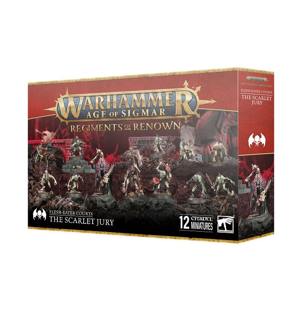 Warhammer Age of Sigmar Flesh Eater Courts Scarlet Jury