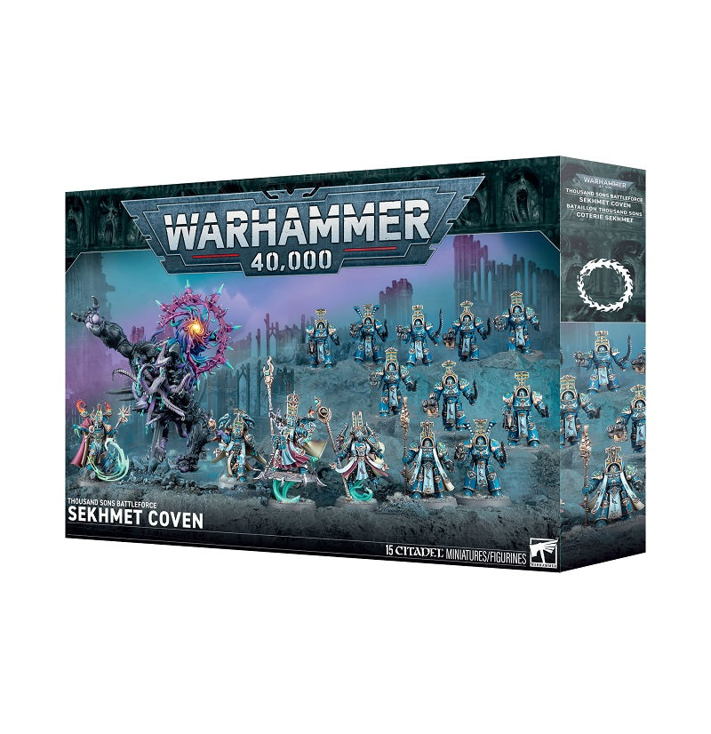 Warhammer 40,000 Thousand Sons Battleforce Sekhmet Coven