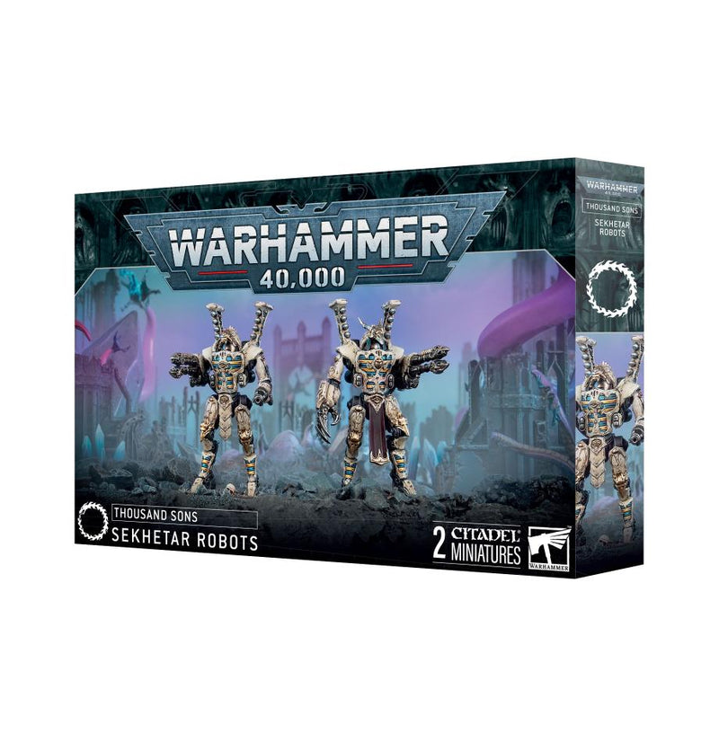 Warhammer 40,000 Thousand Sons Sekhetar Robots