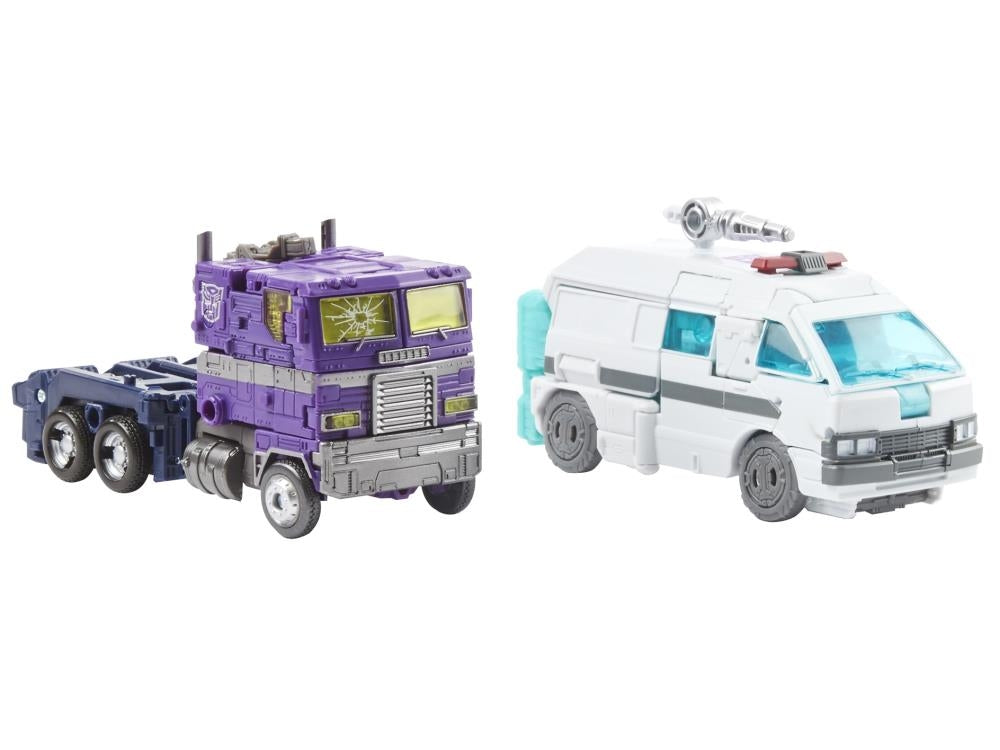 Transformers Generations Selects Optimus Prime and Ratchet