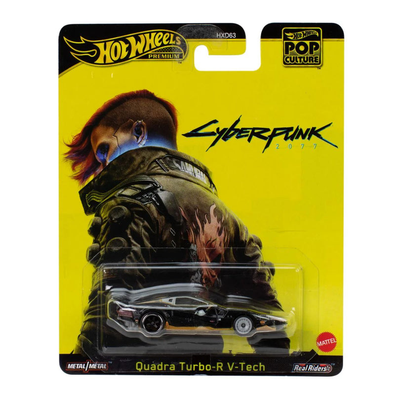 Hot Wheels Pop Culture Cyberpunk 2077 Quadra Turbo-R V-Tech
