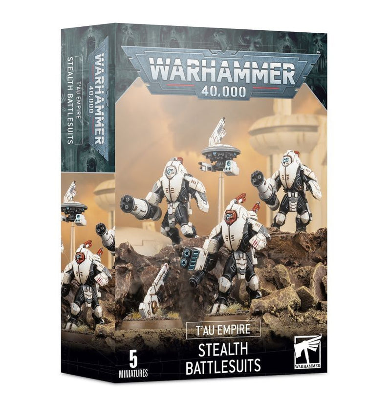 Warhammer 40,000 T'au empire Stealth Battlesuits