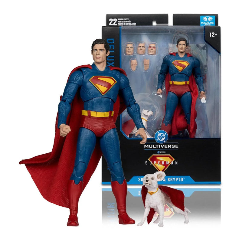 DC Multiverse Superman Movie Deluxe Superman & Krypto