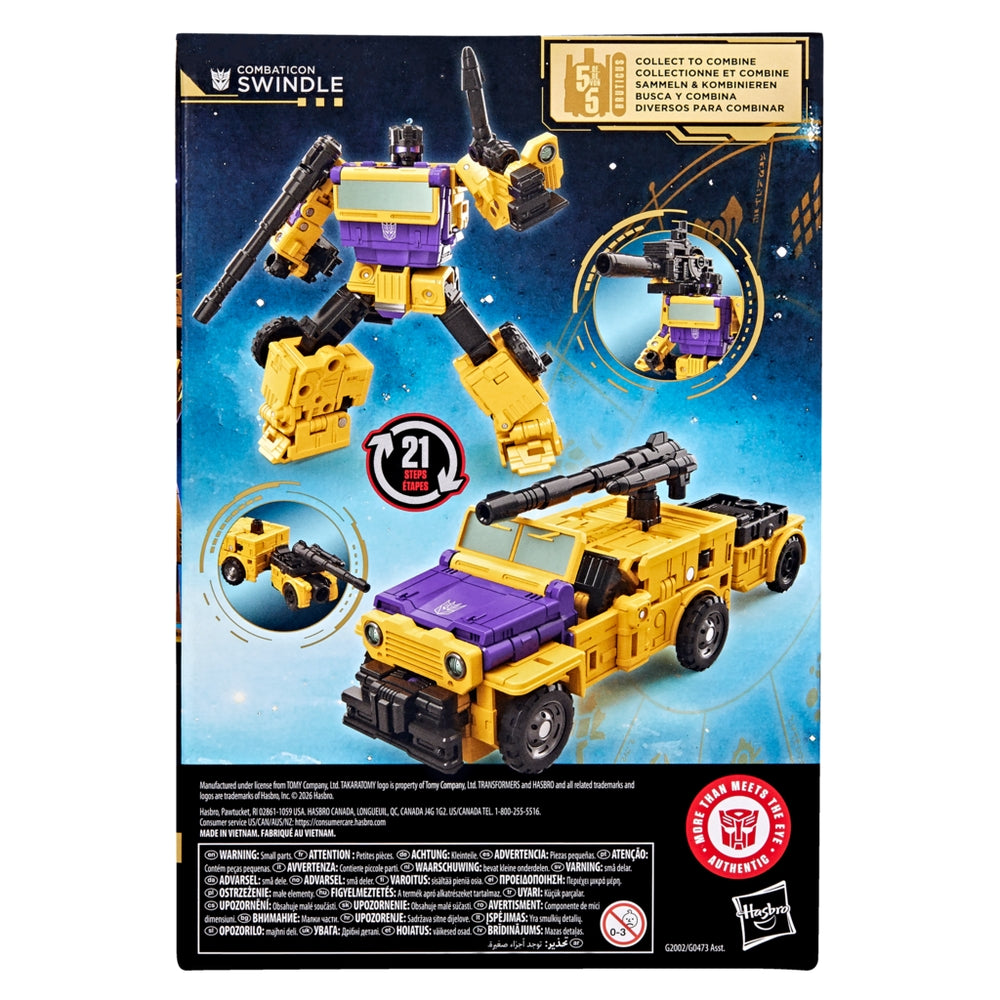 PRE-ORDER Transformers Age of the Primes Voyager Swindle MAXIMUM 1 PER CUSTOMER