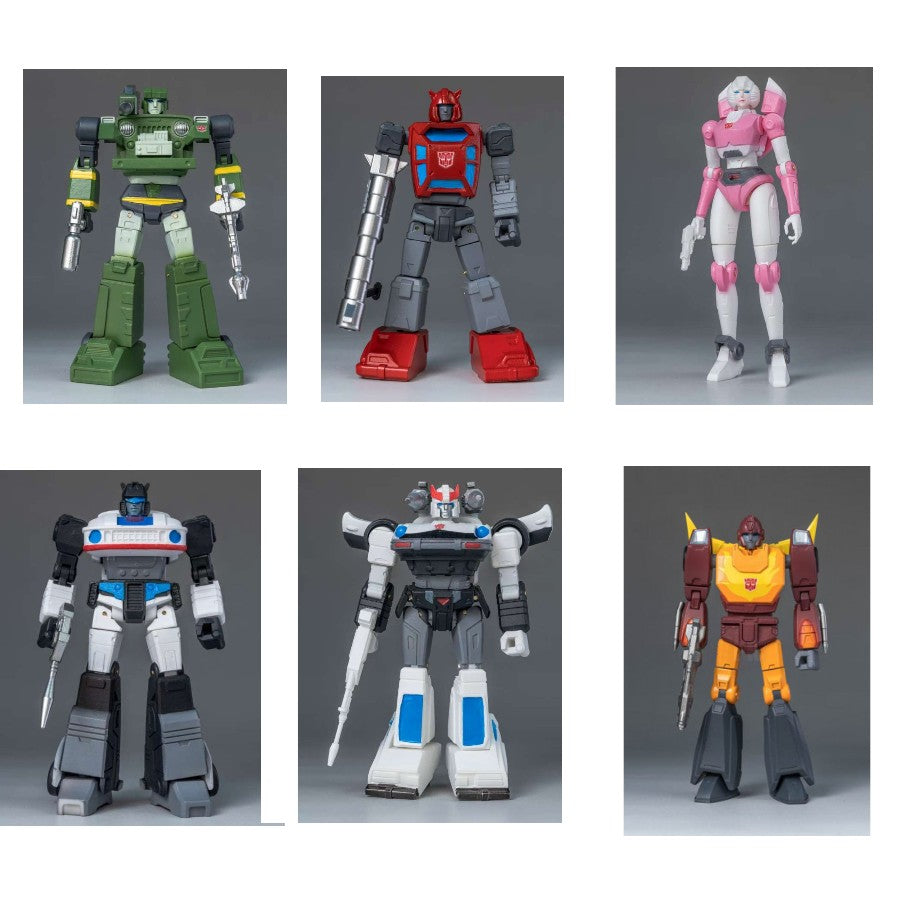 Transformers Yolopark AMK 11cm G1 Wave 2 Set of 6 Model Kits