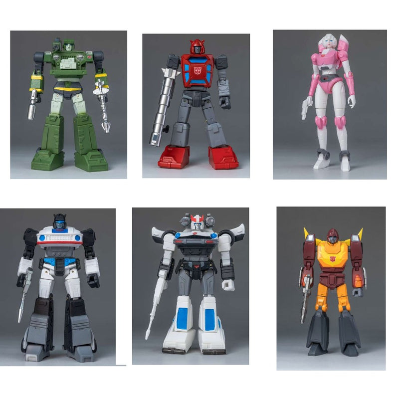 Transformers Yolopark AMK 11cm G1 Wave 2 Set of 6 Model Kits