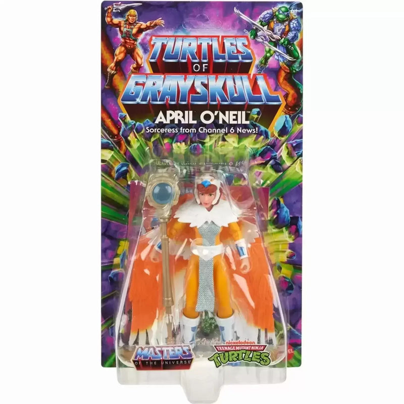 Masters Of The Universe Origins Turtles of Grayskull April O' Neil