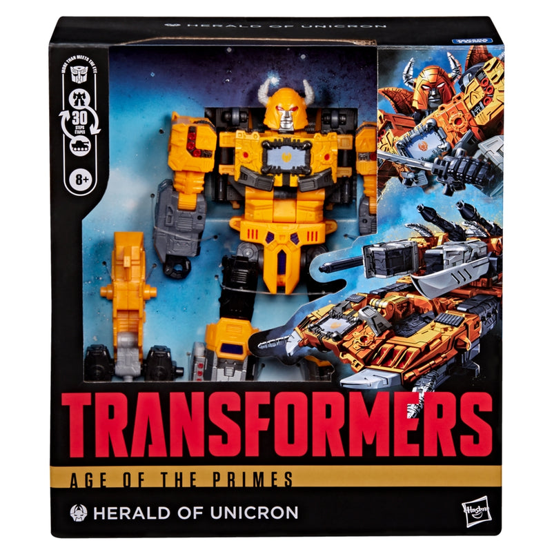 PRE-ORDER Transformers Age of the Primes Leader Herald Of Unicron