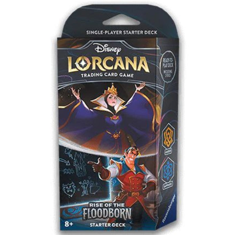 Disney Lorcana Rise of Floodborn Starter Pack - Queen & Gaston