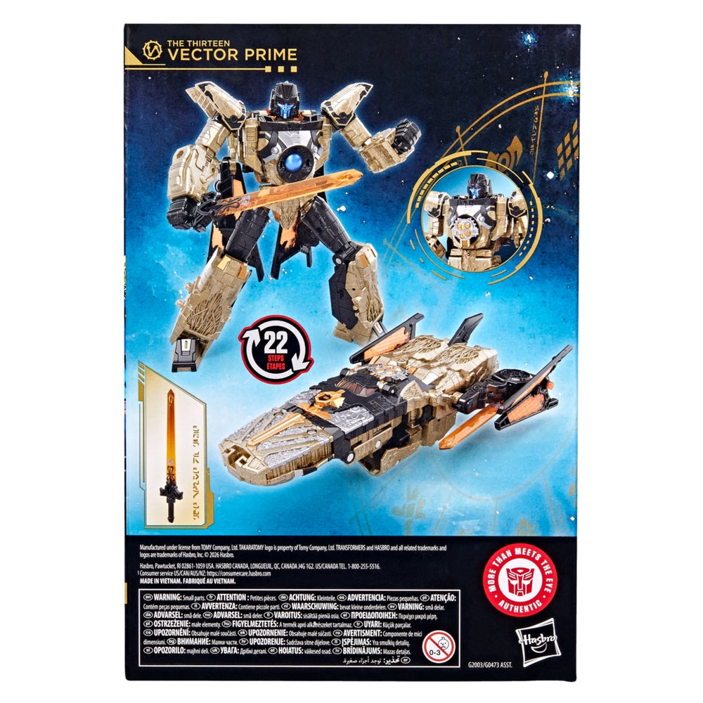 PRE-ORDER Transformers Age of the Primes Voyager Vector Prime