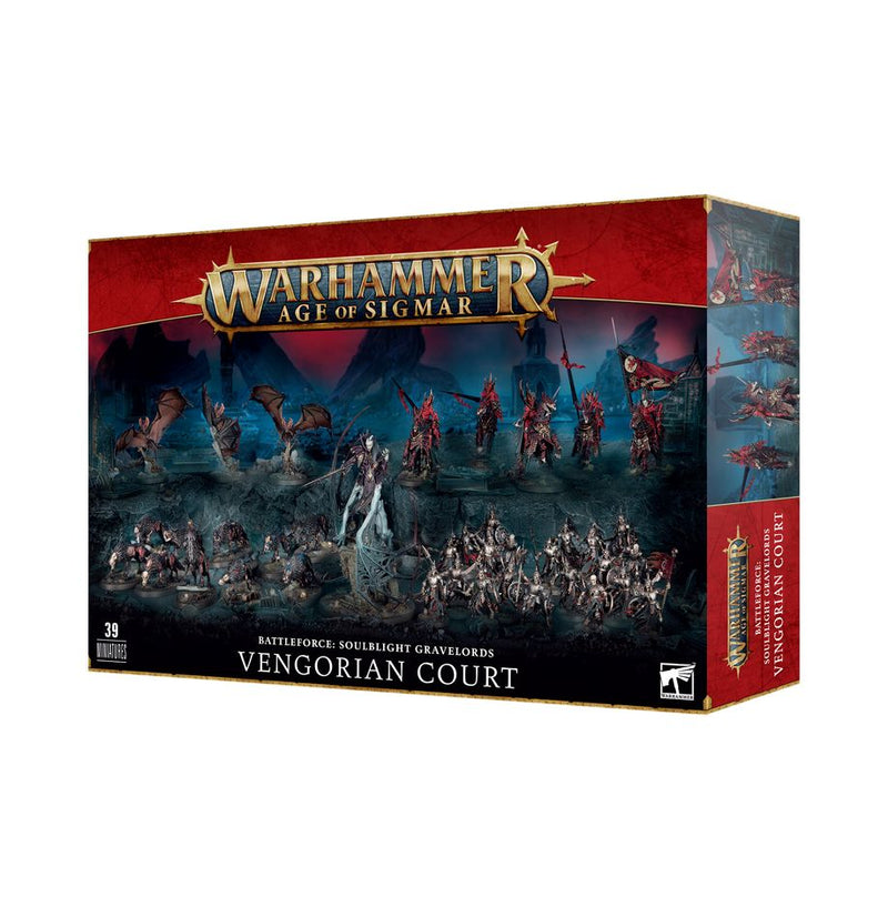 Warhammer Age of Sigmar Battleforce: Soulblight Gravelords Vengorian Court