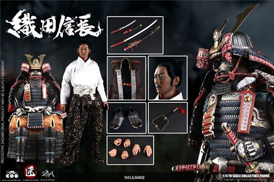 Coomodel Oda Nobunaga LS003 Craftsman Series Deluxe Edition 1/4 Scale Collectible Figure