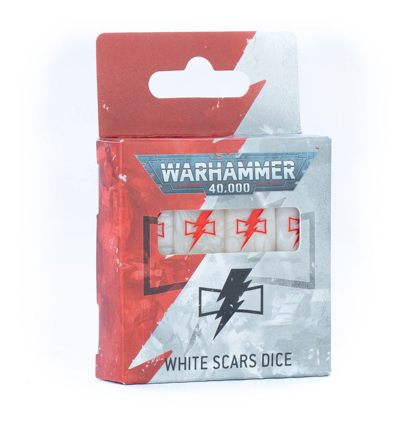 Warhammer 40,000 White Scars Dice - Ships 24/10