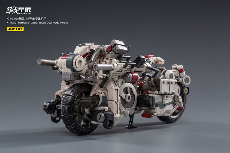 JoyToy Hurricane X-HLA01 Light Assault Dual Mode Mecha (White) 1/18 Scale Collectible Figure